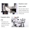 Stainless Steel Sauce Grinding Machine Commercial Catsup Ground Sesame Peanut Paste Grinder 220V