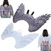 Party Masks the Sexy Large Angel Wings Fairy Feather Fancy Dress Costume Halloween Prop Decoration Cosplay309w