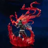 悪魔のスレイヤーアニメフィギュアkamadoタージロウ・ヒノカミ・カグラアクションフィギュアkimetsu no yaiba figuartsゼロフィギュアモデル人形ギフトq0722