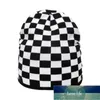 Foxmother New Winter Hats White Check Zebra Leopard Pattern Beacles Caps Men Women Cena fabryczna Expert Design Quality Najnowsze styl oryginalny status