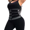 YBFDO 2021New Waist Trainer Corset Women corset zipper threerow belt sports waist training device bodysuit slimming tight belt6175801