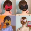 Acessórios para o cabelo Maruko Head Lazy Magic Plate Device Band Ring Twist Clip Bow Moda Feminina Tecido Estampado Cute Headbands WH0549