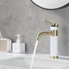 Banyo Havzası Musluklar Mikser Lavabo Bataryası Banyo Odası Su Krom Pirinç Modern Lavabo Çekin
