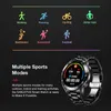 LIGE Acier Bande Montre Numérique Hommes Sport Montres Électronique LED Mâle Montre-Bracelet Pour Hommes Horloge Étanche Bluetooth Heure 210804