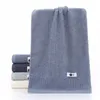 Handduk 100% bomullsbad Set Strand Terry Handdukar Badrum Tjockt Solid för spa Vuxna