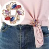 Pins, Brooches Stunning Mixed Color Crystals Women Clothes Accessories Pin Brooch Design Ladies Shirt Buckle Broach