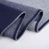 Factory Wholale Basolan Wollen Sjaal 30% Britse stijl Klassieke kleur Dikke warme breien sjaal voor mannen