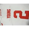 Youth Ohio State Buckeyes #2 Chase Young Custom real embroidery College Football Jersey Size S-5XL or custom any name or number jersey