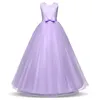 Девушка платья девочки-подростки для девочки 10 12 14 лет день рождения, нездоровые выпускные платья цветок свадебные дети принцесса вечеринка платье детская одежда