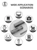Schraubendreher-Set 30 40 44 Präzisions-Magnet-Bits, zerlegbares Schraubendreher-Set, Mini-Werkzeugkoffer für die Reparatur von Smart Home PC-Telefonen 211110