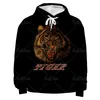 MEN039S Hoodies Sweatshirts İlkbahar ve Sonbahar Tiger Logosu 3D Baskı Hoodie Erkek Kadın Sokak Hip Hop Rock Gençlik Kıyafetleri Kentsel St6674564