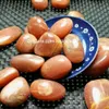 Natural Peach Moonstone Quartz Kryształ Polerowany Bęben Kamień Sztuki i Rzemiosło 15-30mm Darmowe Pół-Szlachetne Gemstone Healing Energy Orange Sunstone Decor Prezent