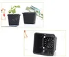 Vierkante kwekerij plastic bloempot Planter 3 Grootte voor binnenhuis Bureau bed of vloer, en buitenwerf, gazon of tuin planten door zee DAF103