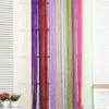 Multi-Color Optioneel 100cm x 200cm draad lijn gordijn voor woonkamer deur muur raam paneel tassel gordijn 210712