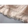 1 pc 100% Mulberry Silk Mulheres Lace Sem Fio Bralette Bra Removível Almofadas Mini Cami Meio Cami SG420 210623