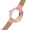 ساعة Wristwatches Wathes Watches Starry Sky Set Set Woman Watch Watch Ladies Pink Leather Leather Quartz Wristwatch Fashion Girls Girl