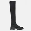 Womens Long Boots Spring Winter Black Over the Knee High Boots Female Thigh High Sock Boots Sexy Platform Elastic Slim Shoes7189132