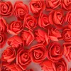 500pcs 3cm mini artificiel PE mousse de rose têtes de fleurs pour le mariage décoration à la main de fausses fleurs artisanat.