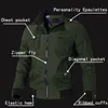 Männer Jacken 2022 Militär Uniform Frühling Und Herbst Casual Windjacke Pilot Einfarbig Jacke Armee Bomber Fracht Flug