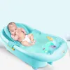 Bathing Tubs & Seats Baby Bath Security Net Born Bathtub Support Mat Infant Shower Care Stuff Adjustable Safety Cradle Swing For