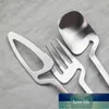 새로운 32pcs Flatware Silverware 세트 18/10 스테인레스 스틸 식기류 나이프 포크 스푼 저녁 식사 식기 바 파티 칼 붙이 세트 공장 가격 전문가 디자인 품질