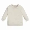 Dzieci bawełniane Sweatershirt Boys Swetal Topy Baby Długi Rękaw Romper Brother Dopasowanie 211023