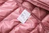 2022 New Women Thin Down Jacket White Duck Down Ultralight Jackets Autumn And Winter Warm Coats Portable Outwear For Mother's Days Gift