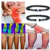 Magnet Anklet Colorful Stone Magnetic Therapy Varicose Veins Bracelet Slimming Product Health Care Jewelry For Dad Mom