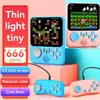 666 in 1 Draagbare game-spelers G7 Kids Handheld Video Game Console 3.5 Inch ultradunne gamingspeler met gamepad