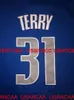 Stitched Jason Terry #31 Sewn Jersey blue custom men women youth basketball jersey XS-5XL 6XL