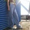 Suchcute High Waist Dżinsy Damskie Spodnie Niski Plus Size Punk Korean Style Spodnie Casual Harajuku Kobieta Joggers 211129