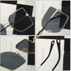 Diseñador Gafas de sol Hombres Mujeres HD Serie de lentes marinas con gafas de sombreado al aire libre Marco de PC Moda Gafas de sol Espejos para mujer 1613201