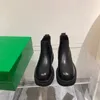 Scarpe da donna in pelle di lusso stivaletti fabbrica diretta femminile tacco ruvido testa tonda autunno inverno Martin Desert Boot Knight sicurezza sul lavoro moto TAGLIA 35-41