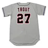 Mike Trout Jersey Baseball Shohei Ohtani Brett Phillips Gio Urshela Andrew Velazquez Jared Walsh Hunter Renfroe Taylor Ward David Fletcher Angels Brandon Drury 4XL