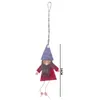 Kerstversiering Mooie hanger Niet-geweven stof Oude man pop home tuin boom decoratieve ornament festival levering kind gift