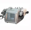 Portabel 650nm Lipo Laser Cavitation RF radiofrekvens 5MHz Tripolar RF Sixpoalr RF 40KHz Ultraljuds kavitationsbantmaskin