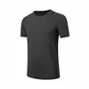 Roupas dos homens do tracksuit camisetas Os homens dos homens esportes esportes Treinamento respirável do basquetebol exterior T-shirt ocasional