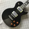 2021 nouveau style guitare électrique touche palissandre de haute qualité, noir, guitare corps en acajou massif