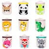 Large Folding Storage Basket Cartoon Animal Bag For Kids Toys Organizer Waterproof Clothes Laundry With Cover 210609