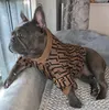 Autumn e Winter Sweater Big Dog Leisure Letra Brown Roupas de moda quente Tamanho XS-XXL