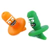 Pickle Carp Cap Bubble avec des capuchons en silicone résistant Accessoires pour fumer Quartz Banger Nails Pipes à eau en verre Dab Rig