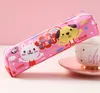 Kawaii Creative School Pencil Case For Girls cute animal PU Leather Pencil Bag Kids Gift School Supplies