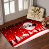 Tapetes carpetes nórdicos decoração de natal casa sala de estar mesa de café cobertor Papai Noel