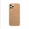 Cell Phone Cases Creative Wood Grain Fineer Geschikt voor Apple 13 Mobiele Telefoon Shell Silicone iPhone12Pro Max / XS / 11 Koeling Ontgrendeld