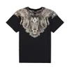 Marcelos t-shirt Burlons MB Grijze Lion Trend Korte Mouw T-shirt MB Lion Head Wings C30i