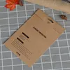 Kraft Kağıt Paketi Kutusu Çantası Tablet için 10.2 Inç Pro 11 Hava 2 3 Mini 5 4 3 2 9 H Temperli Cam Ekran Koruyucu Perakende Kılıfı