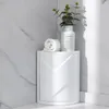 360 degrés rotatif organisateur de salle de bain étagère murale shampooing cosmétique support de rangement ménage cuisine salle de bain accessoires 210309
