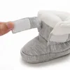 Newborn Baby Girls Boys Snow Boots Non-slip Cute Rabbit Ear Bowknot Winter Warm Soft Soled Boot Ins G1023