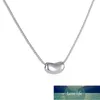 New Little Bean Necklace för Kvinnor Smycken Guld Silver Färg Halsband Pendants Ärt Clavicle Halsband Charms Smycken Choker Fabrikspris Expert Design Kvalitet