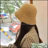 Beanie/Skl Caps Hats & Hats, Scarves Gloves Fashion Aessories Designer Temperament Style Thickened Plush Knitted Casual And Versatile Basin